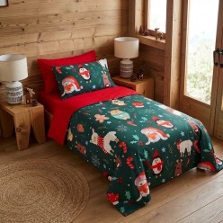 Le Melodie di Tebe: Completo Letto Singolo di Cotone ispirato a Anfione e Zeto