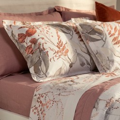 Completo Lenzuola Matrimoniali in Percalle di Cotone Ciparisso – Lemoire Home