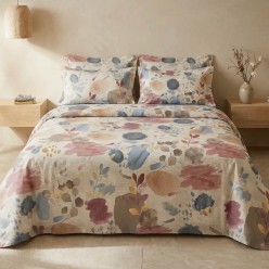 Completo Letto Matrimoniale in Cotone Alcinoo| Lemoire Home