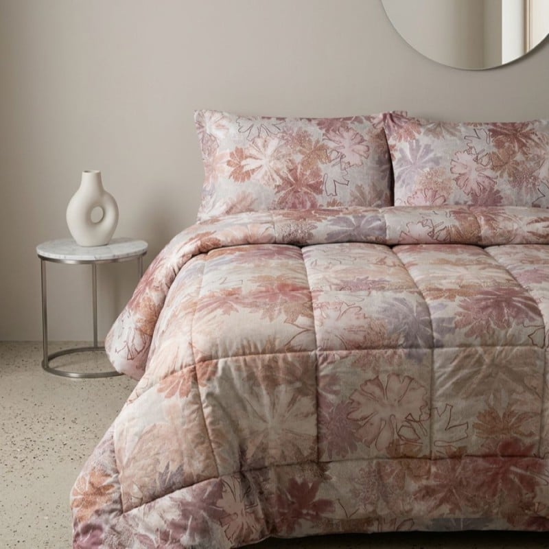 Trapunta Matrimoniale in Percalle di Cotone linea Giacinto| Lemoire Home