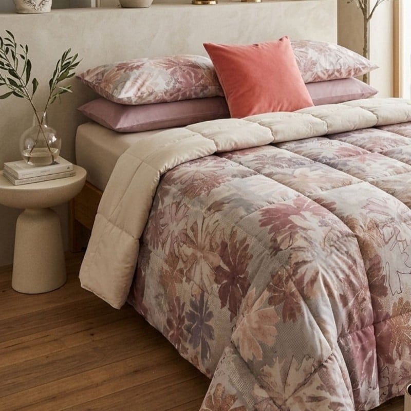 Trapunta Matrimoniale in Percalle di Cotone linea Giacinto| Lemoire Home
