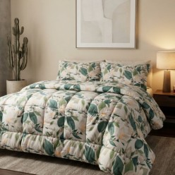 Trapunta Matrimoniale Invernale in Raso di Cotone Ecate | Lemoire Home