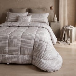 Trapunta Matrimoniale Prometeo in Raso di Cotone 300 TC | Lemoire Home