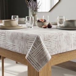 Tovaglia in Cotone geometrico linea Aglauro – Selezione Lemoire Home