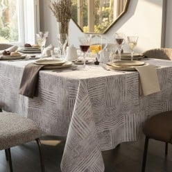 Tovaglia in Cotone geometrico linea Aglauro – Selezione Lemoire Home