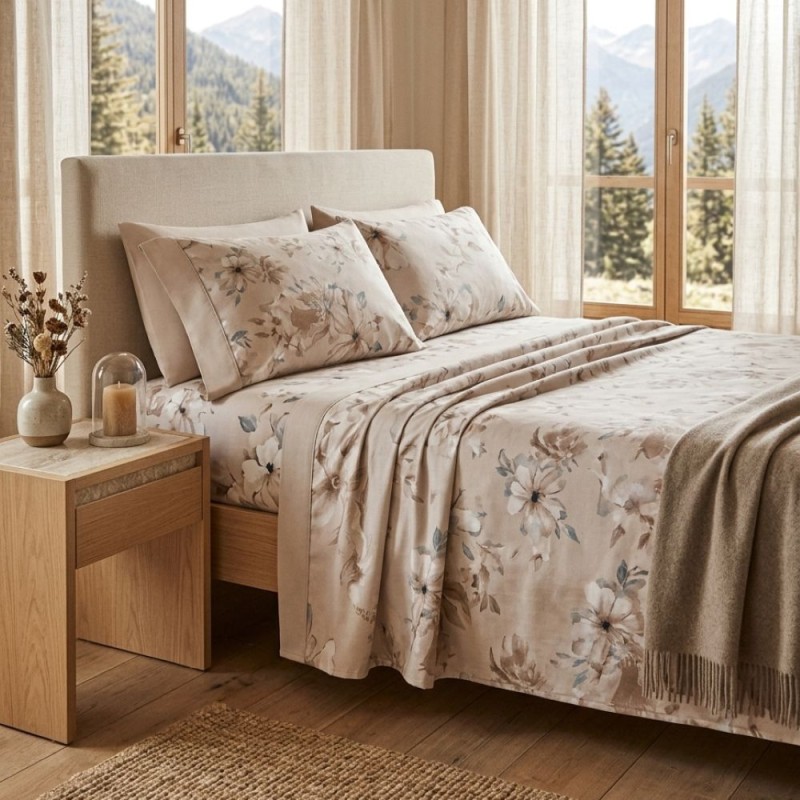Completo Letto 4 federe Matrimoniale in Caldo Cotone Flanella Cipro | Selezione Lemoire Home Completo Letto 4 federe Matrimoniale in Caldo Cotone Flanella Cipro | Selezione Lemoire Home