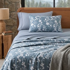 Set Completo Letto Matrimoniale in Caldo Cotone Flanella Talia – Lemoire Home