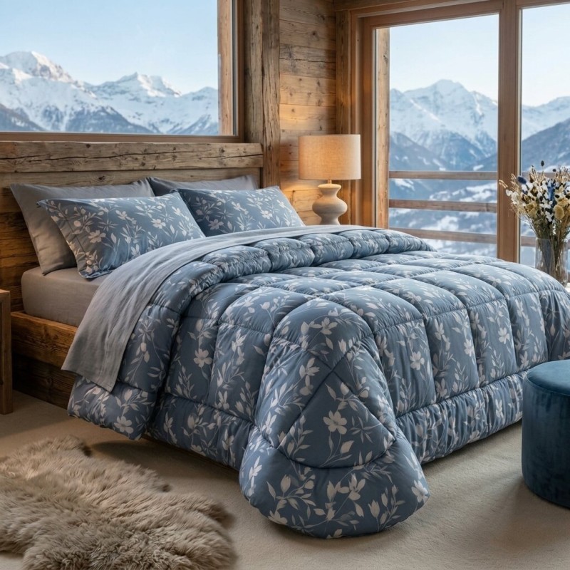 Trapunta Matrimoniale Invernale in Raso di Cotone Talia – Lemoire Home