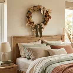 Ghirlanda Artigianale Autunnale in Legno e Fiori Secchi | Lemoire Home