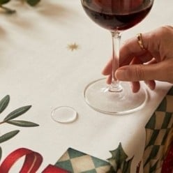 Tovaglia Natalizia Antimacchia Regali di Natale – Lemoire Home