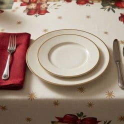 Tovaglia Natalizia Antimacchia Regali di Natale – Lemoire Home