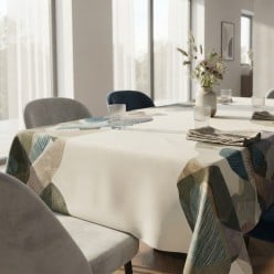 Tovaglia astratta Antimacchia Epeo | Lemoire Home