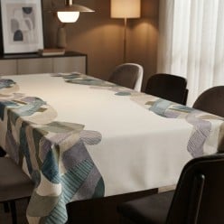Tovaglia astratta Antimacchia Epeo | Lemoire Home