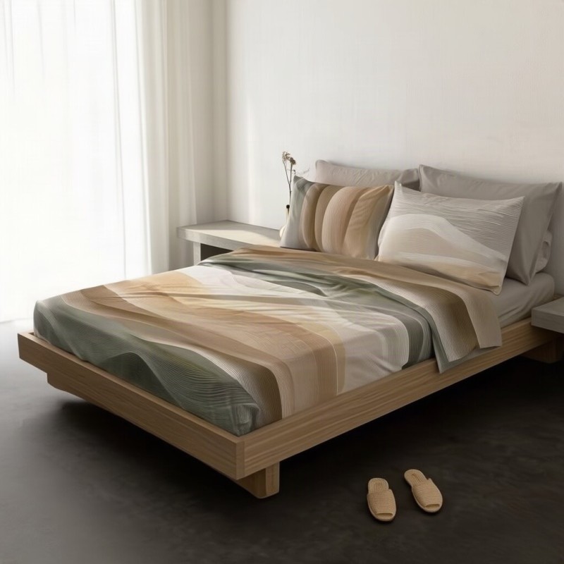 Completo Letto Matrimoniale in Cotone Talete – Lemoire Home