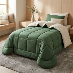 Trapunta Invernale Double Face Oniro Bicolor Letto singolo e 1/2 piazza