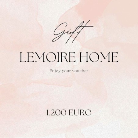 Gift Card 1200 - LEMOIRE HOME