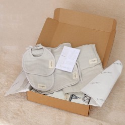 Confezione regalo per corredino bebé linea Alcesti