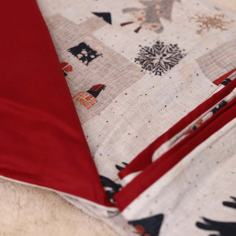 Lenzuola per lettini da cameretta con atmosfera natalizia collezione Maia - lemoirehome Lenzuola per lettini da cameretta con atmosfera natalizia collezione Maia - lemoirehome