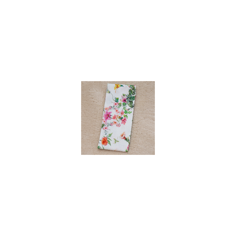 Canovaccio con motivo floreale 100% cotone linea Anemone