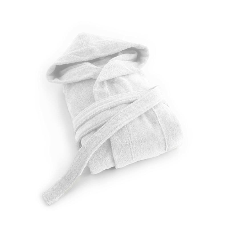 Accappatoio in cotone linea Zacinto: Bianco Accappatoio in cotone linea Zacinto: Bianco