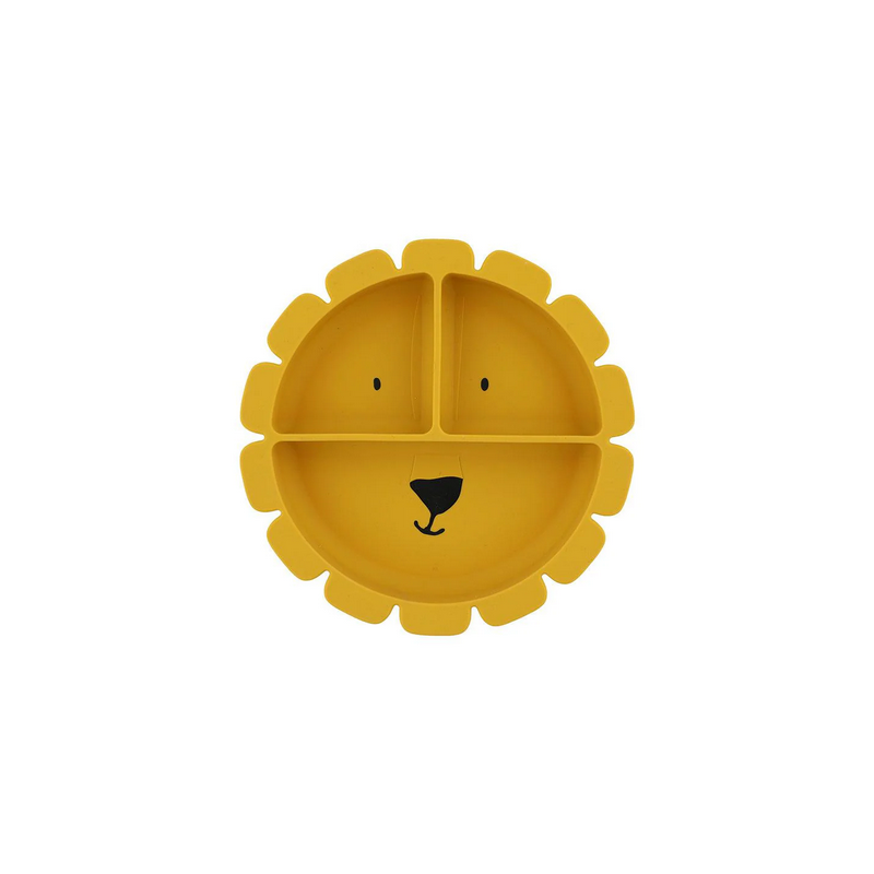 Porta la magia della giungla a tavola con il Piatto in Silicone Mr.Lion