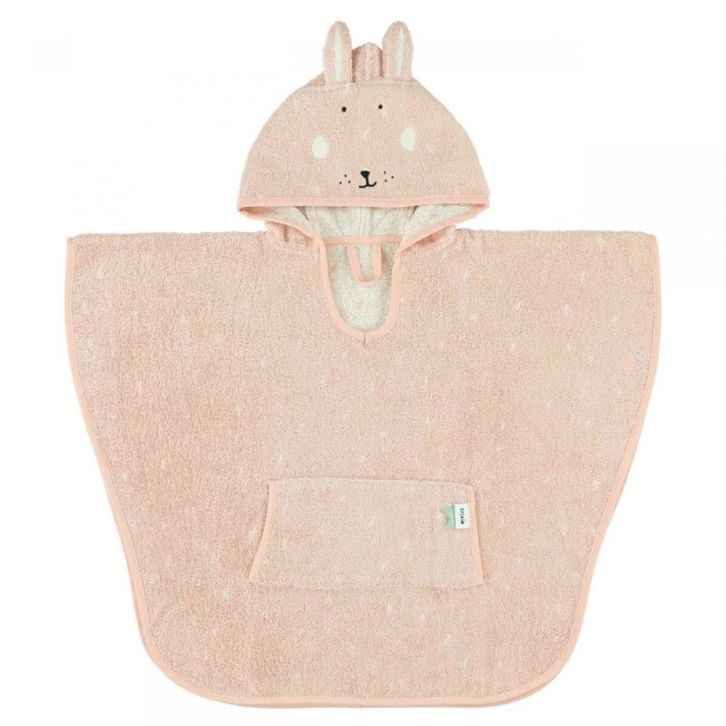 Poncho rosa con coniglietto Mr.Rabbit dettaglio lemoire home tenerissimo Poncho rosa con coniglietto Mr.Rabbit dettaglio lemoire home tenerissimo