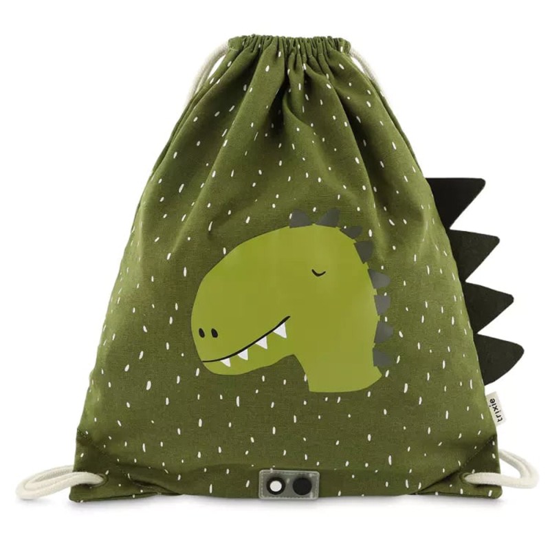 Sacca zaino Mr. Dino per bimbi avventurosi lemoirehome Sacca zaino Mr. Dino per bimbi avventurosi lemoirehome