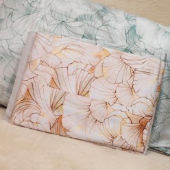 Completo letto matrimoniale in raso di cotone Made in Italy- linea Nemesi