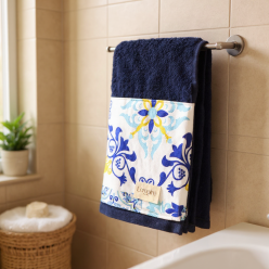 Scilla — Il set asciugamani bagno che unisce arte, mito e bellezza mediterranea