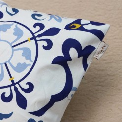 Cuscino arredo Cariddi: il Mediterraneo che veste il tuo living