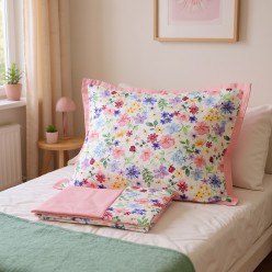 Completo letto in raso cotone collezione Thallo