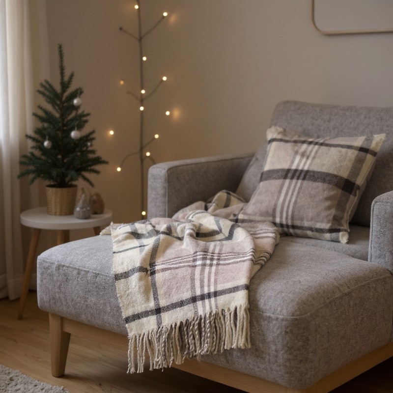 Caldo cotone per Plaid invernale collezione Tyche