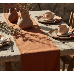Segesta: il runner da tavola terracotta che racconta la Sicilia