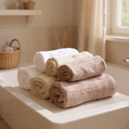 Stile Cefalonia Asciugamani da bagno in 100% cotone