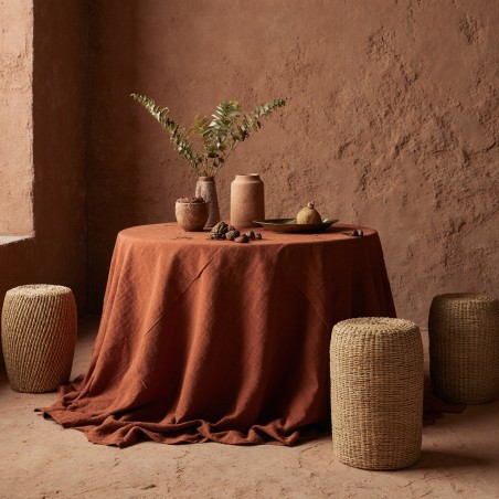 Tovagliato terracotta linea Segesta