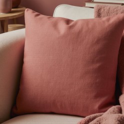 Cuscino arredo rosa terracotta dallo stile romantico  - collezione Afrodite