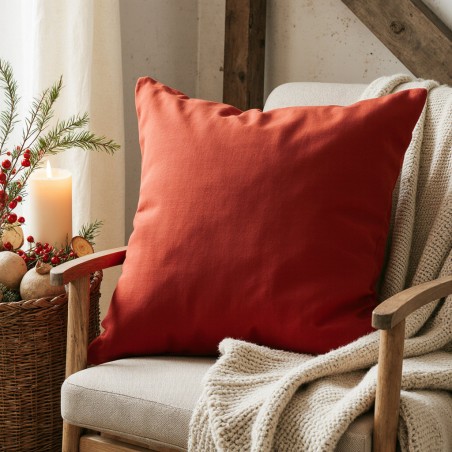 Federa cuscino arredo rosso – Ambrosia, eleganza che accende l’atmosfera