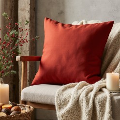 Federa cuscino arredo rosso – Ambrosia, eleganza che accende l’atmosfera