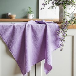 Canovaccio glicine in cotone 100% – Collezione Ianthe, stile provenzale