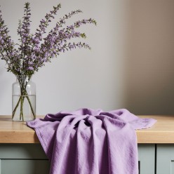 Canovaccio glicine in cotone 100% – Collezione Ianthe, stile provenzale