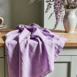 Canovaccio glicine in cotone 100% – Collezione Ianthe, stile provenzale