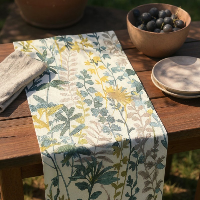Limnadi - Runner da tavola made in Italy in ottanio