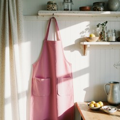 Grembiule da cucina rosa acceso - collezione Clio