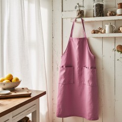 Grembiule da cucina rosa acceso - collezione Clio
