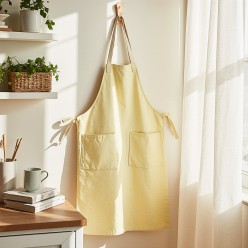 Grembiule giallo Demetra: luce delicata e armonia naturale in cucina