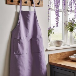 Grembiule glicine Ianthe 100% cotone: eleganza provenzale per la tua cucina