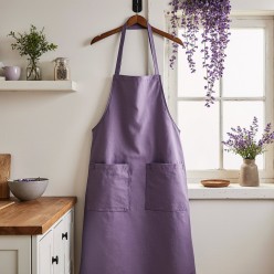 Grembiule glicine Ianthe 100% cotone: eleganza provenzale per la tua cucina