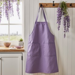 Grembiule glicine Ianthe 100% cotone: eleganza provenzale per la tua cucina