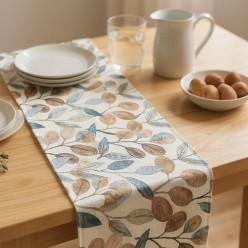 Runner con foglie autunnali Collezione Medea
