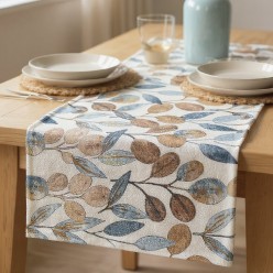 Runner con foglie autunnali Collezione Medea